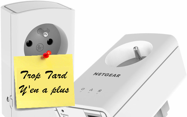 2 adaptateurs CPL 500 Netgear XAVB5421-100FRS avec (...)