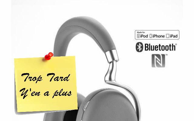 Parrot Zik 2.0, Casque audio Bluetooth de qualité à (...)