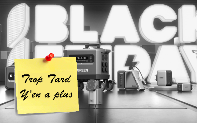 UGreen, Chargeur USB-C 20 watts avec câble MFI à 16,99€ (...)