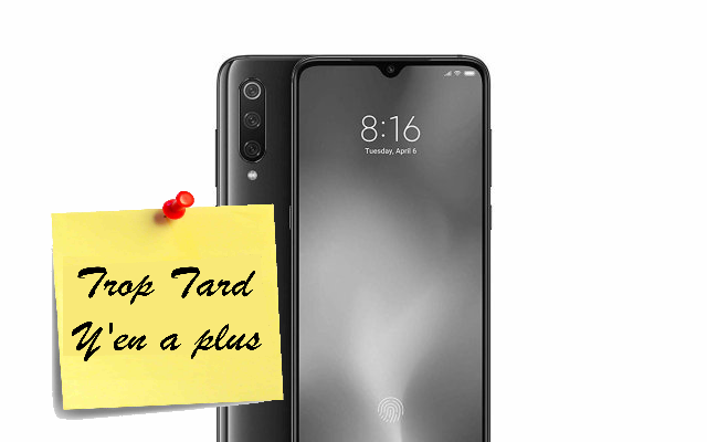 Le smartphone Surpuissant Xiaomi MI9 NOIR, Snapdragon (...)