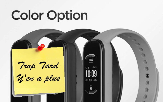 Amazfit band 5/6, un Xiaomi Mi band 5 amélioré avec Alexa (...)