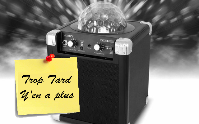 Soldes ENCEINTE Bluetooth JEU DE LUMI RE ION HOUSE PARTY 49 99
