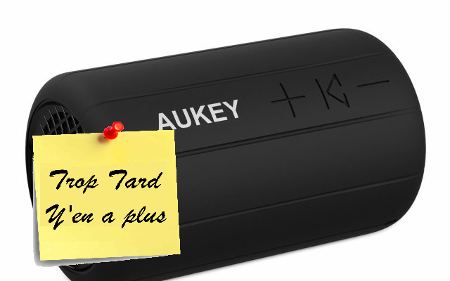 Haut-parleur Bluetooth AUKEY 3 W étanche 7€99 @ (...)
