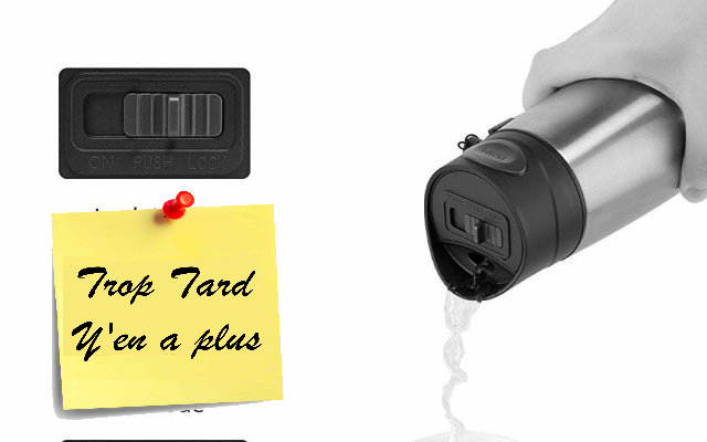 Thermos Mug Isotherme Bestek, double Paroi Acier (...)