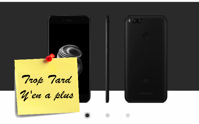 Smartphone Xiaomi A1 5,5 4G B20 Android One /OREO NOIR (...)