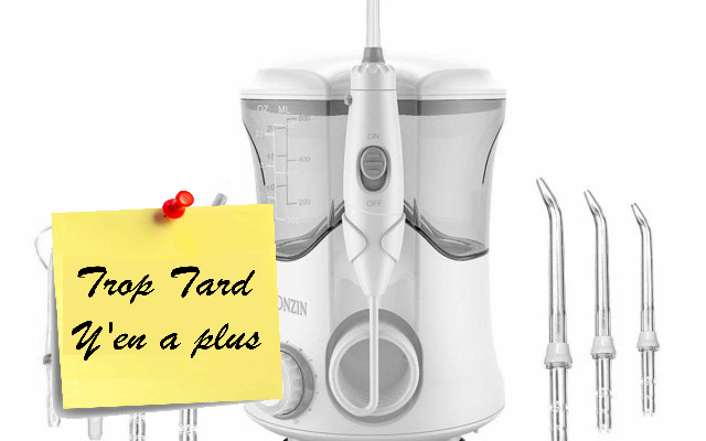 Hydropulseur Jet Dentaire avec 7 buses multifonctions (...)