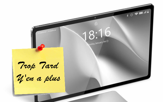 BMAX MaxPad I11, une tablette Android 4G SOC T618 à bon (...)