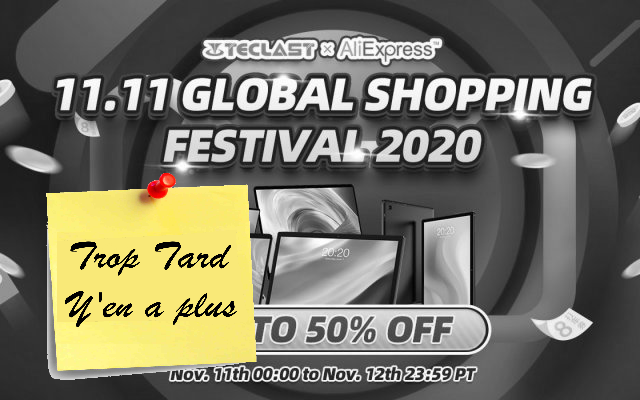 PC portables et tablettes TECLAST 4G en promotion pour (…)