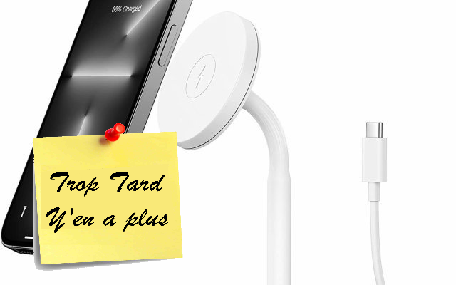 Le support chargeur à Induction rotatif Syncwire, iPhone (...)