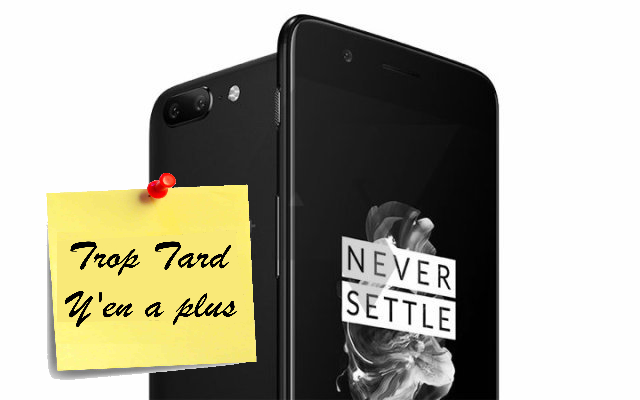 Smartphone Oneplus 5 édition 6go/64go, le meilleur (...)