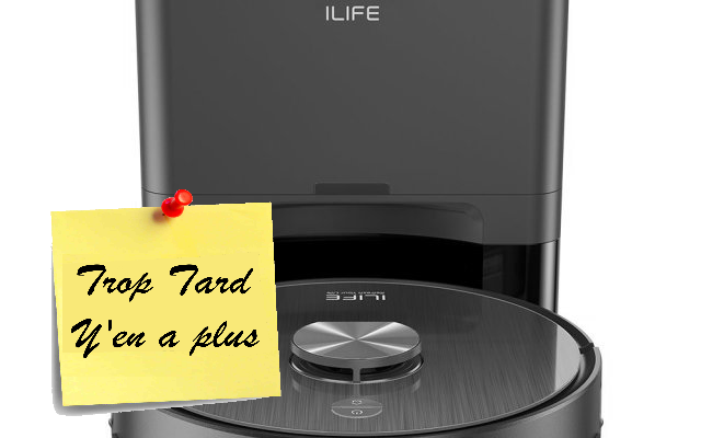 ILIFE T20s Robot aspirateur serpillière Lidar avec (…)