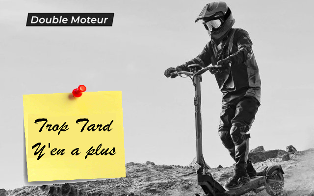 La Trottinette électrique surpuissante, Ausom L2 Max , (...)
