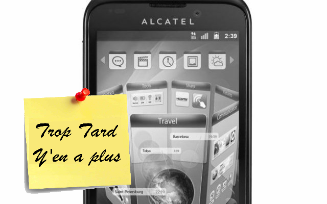 Smartphone Android Alcatel One touch 995 Ultra Rouge (...)