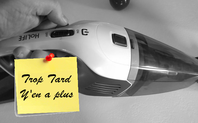 Aspirateur à Main sans Fil Cyclonique Holife poussière (...)