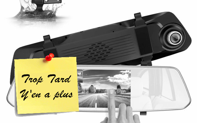 Rétroviseur Écran Tactile 5 Pouces Caméra de recul et (...)