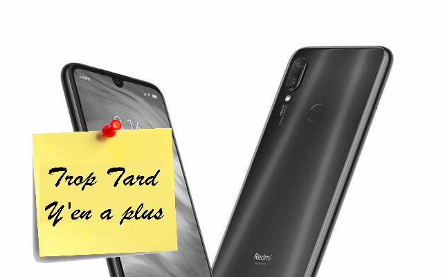 Smartphone Redmi Note 7 GLOBAL, Snapdragon 660, caméra (...)