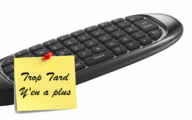 Idéal Box TV 4K : Clavier Sans Fil Souris Air Mouse (...)
