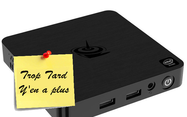 Mini PC complet Beelink T4 Atom X5 Windows 10 à 108€99