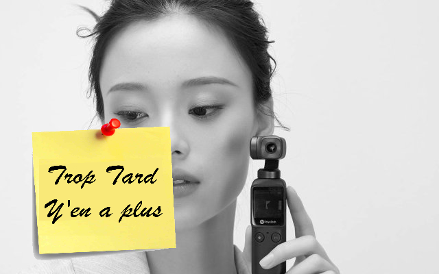 Feiyu Pocket, caméra de poche stabilisée 3 axes 4K à (...)