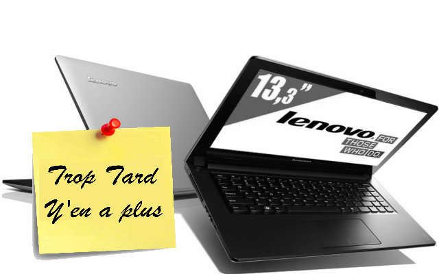 Ultra portables 13.3 pouces Lenovo Ideapad S300 500 GO (...)