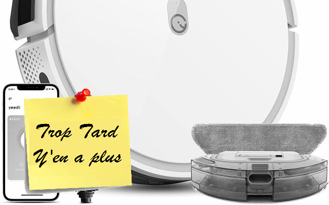 [PRIME DAY] L'aspirateur robot avec serpillière Yeedi (...)