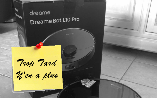 Single's DAY, l'excellent aspirateur Robot serpillière (...)