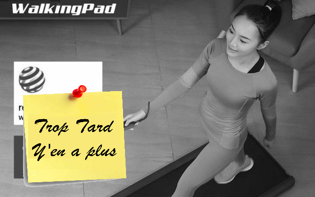 Tapis de marche Xiaomi Walkingpad A1, motorisé et (...)