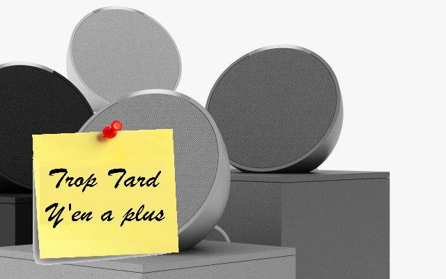 La toute dernière enceinte connectée Alexa ECHO POP à (...)