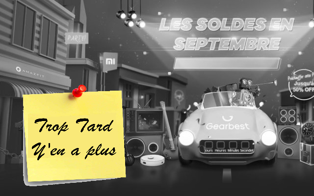 Mega Sale Septembre, le bon moment pour acheter en (...)