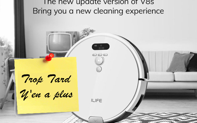 iLife V8 Plus, un aspirateur robot simple et robuste à (...)