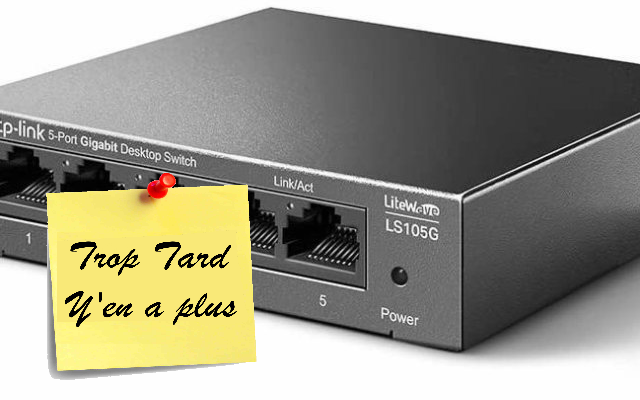 Switch Ethernet Gigabit TP-Link LS105G avec 5 ports (...)