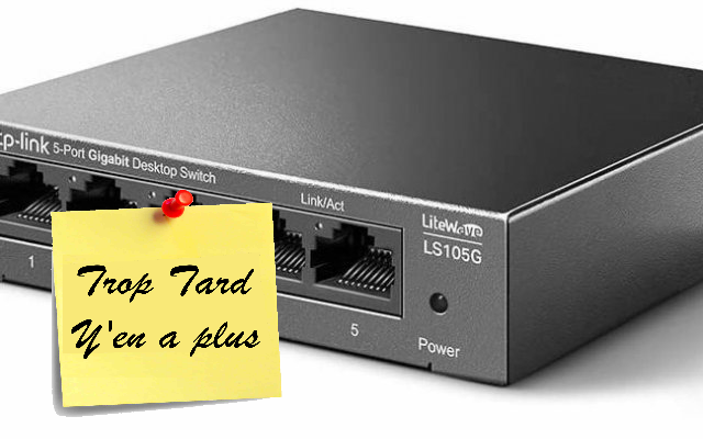 Switch Ethernet Gigabit TP-Link LS105G avec 5 ports (...)