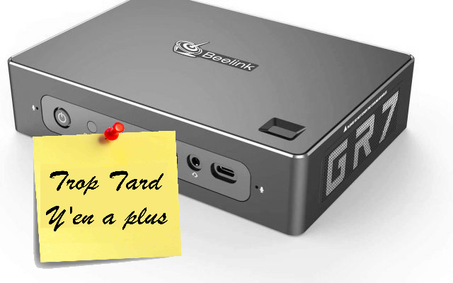 Beelink GTR, petit mais costaud ! (AMD Ryzen 7 3750H, (…)