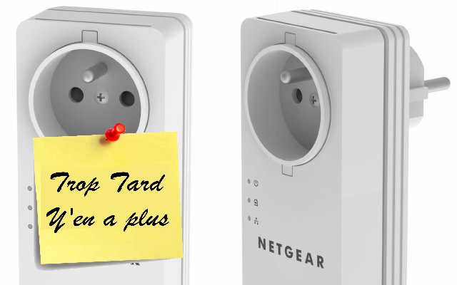 Adaptateurs CPL Powerline 500 Mbit/s Nano XAVB5401-100FRS