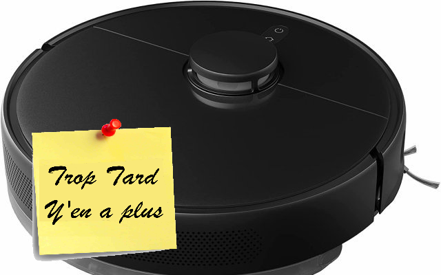 Le dernier robot aspirateur Xiaomi Mi Robot Vacuum-Mop (...)