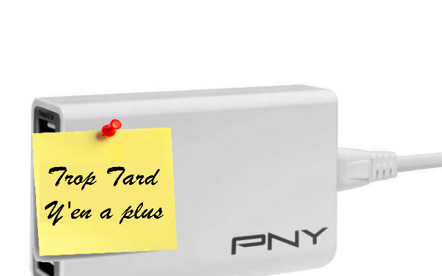 Chargeur PNY multi USB 5 Ports 25W à 10€02