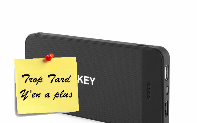 Aukey PB-O18, Batterie Smartphone de secours externe (...)