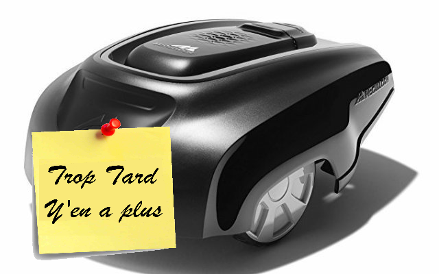 Robot tondeur McCulloch Rob 1000 pour jusque 1000m² à (...)