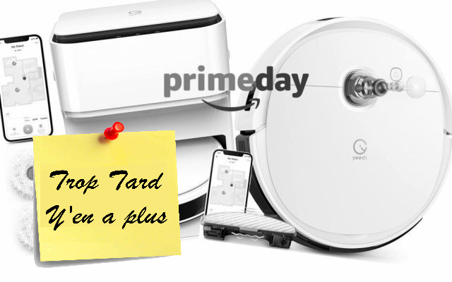 Les Aspirateurs Robots YEEDI en Promotion pour le PRIME (...)