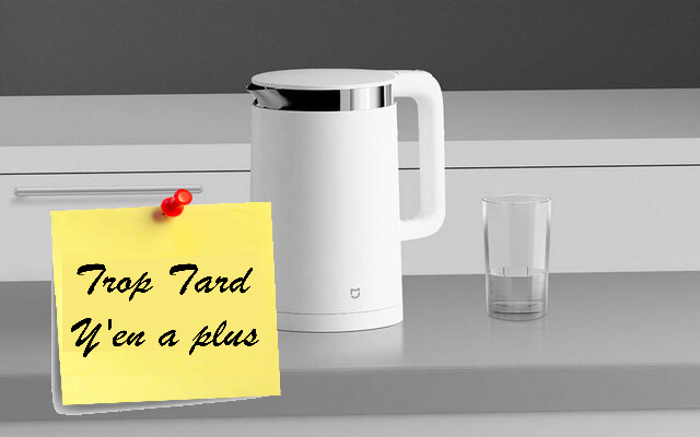 MiJia Mi Kettle, la bouilloire électrique connectée par (...)