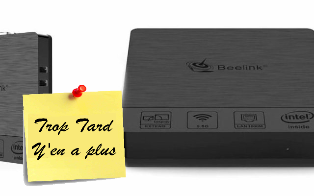 Mini PC Beelink BT3 Pro, Windows 10, Intel Atom x5, (...)