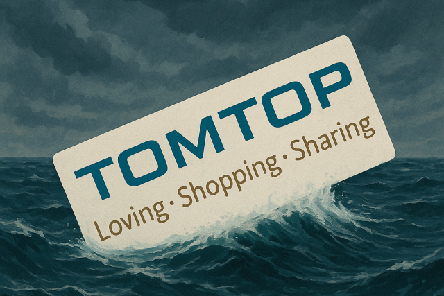 TOMTOP, le site de vente en ligne chinois ferme ses (...)