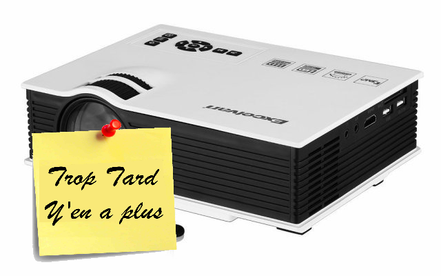 Projecteur Video Excelvan UC40, multimédia et pas (...)