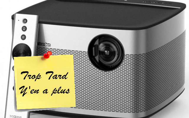 Projecteur Home Cinéma XGIMI H1 DLP, le TOP sous Android (…)