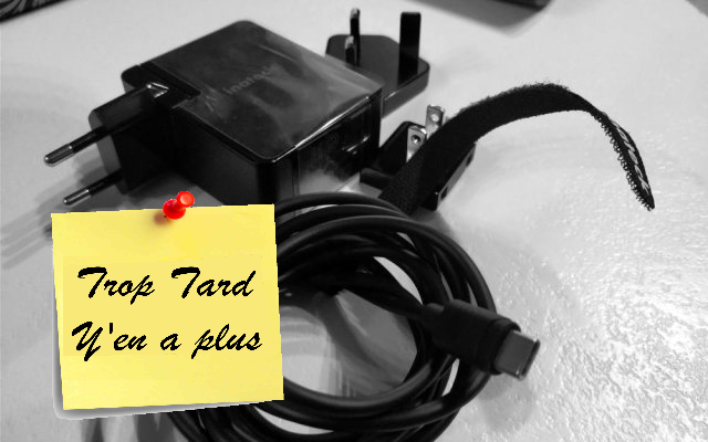 Chargeur Inateck USB-C / USB PD 60W avec câble USB-C 2 (...)