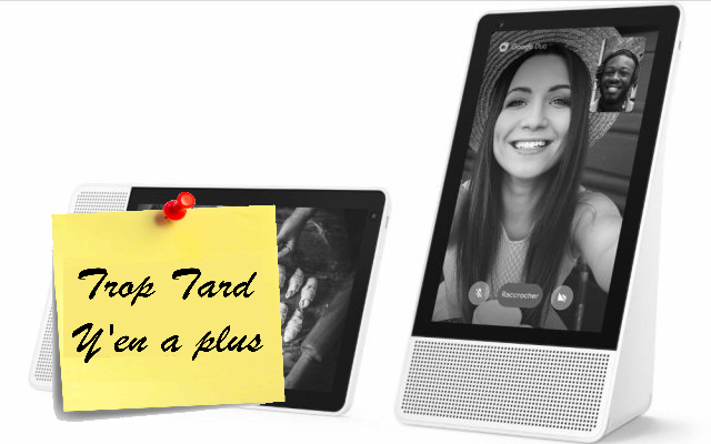 Assistant vocal Lenovo Smart Display 8 SD-8501F à 59€99 (...)