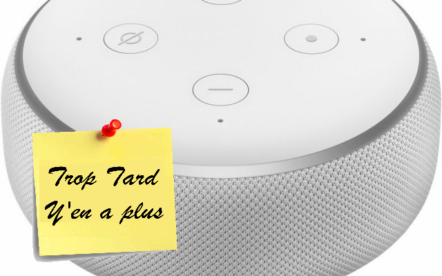 Assistant Vocal enceinte ALEXA ECHO DOT plusieurs (...)