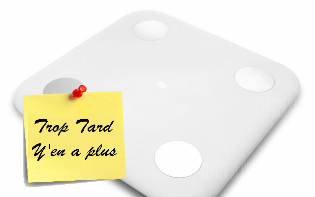 Balance connectée Xiaomi Version 2,Mi Body Composition (...)