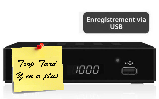 Décodeur TNT HD STRONG SRT 8202 multimédia à 24€99