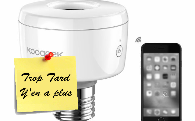 Douille E27 Wifi Koogeek compatible Apple HomeKit à (...)